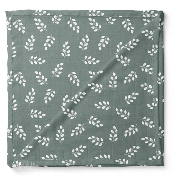 Muslin Swaddle: Leaves
