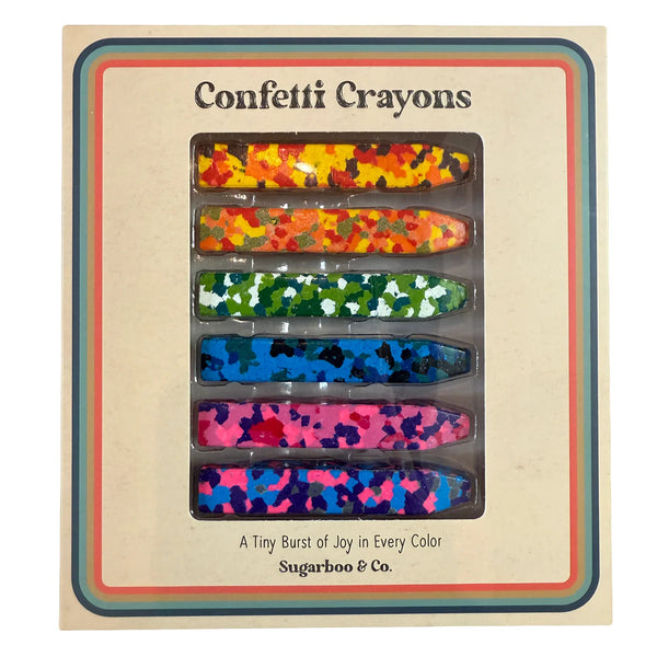 Confetti Crayons