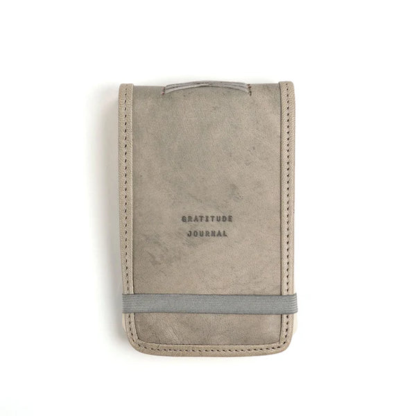 Mini Leather Journal: Gratitude