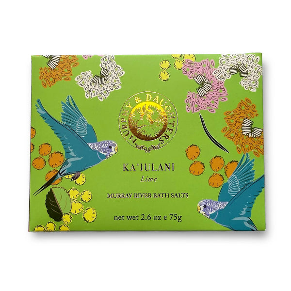 Lime Bath Salt Sachet