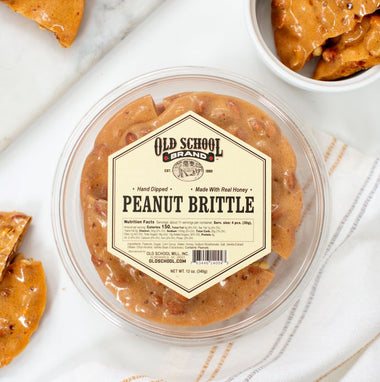 Hand Dipped Peanut Brittle