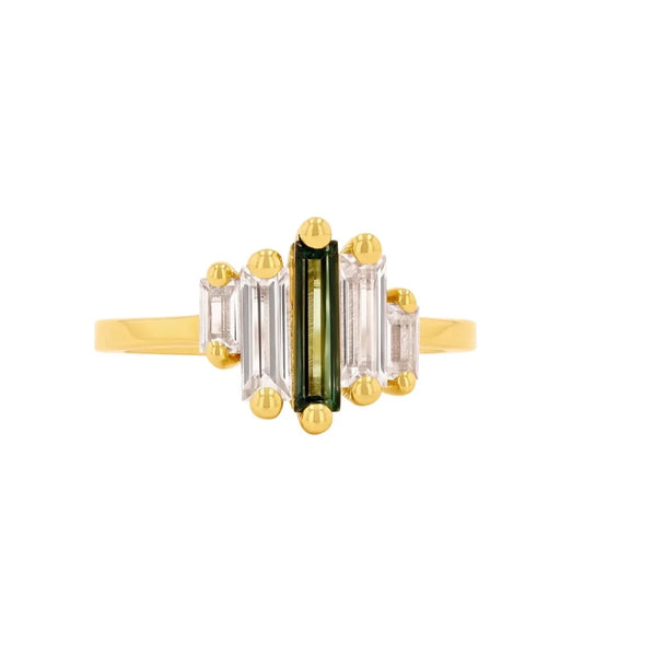 Adeline Mixed Topaz Ring