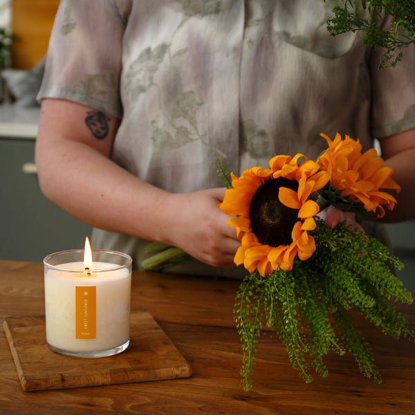 Sweet Sunflower Candle