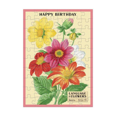 Language of Flowers Birthday Puzzle