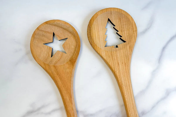Beechwood Holiday Spoon Set