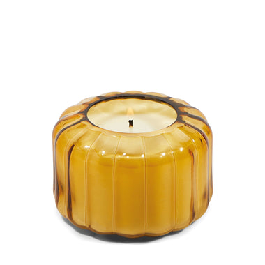 Golden Ember Ripple Candle
