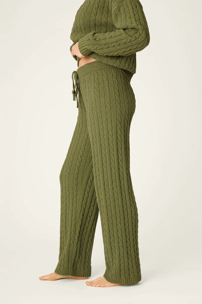 Chenille Cable Knit Pant