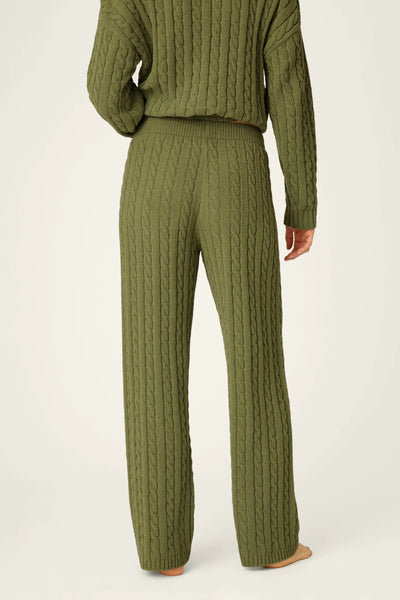 Chenille Cable Knit Pant