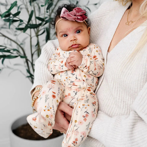 Rachel Zipper Footie