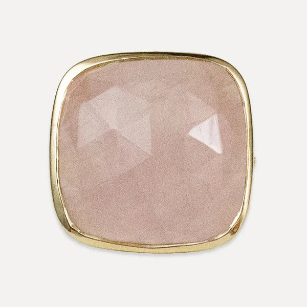 Monterey Ring: Rose Quartz