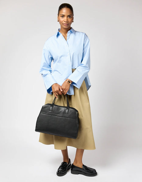 Rita Work Tote: Black