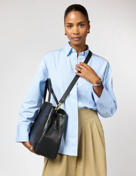 Rita Work Tote: Black