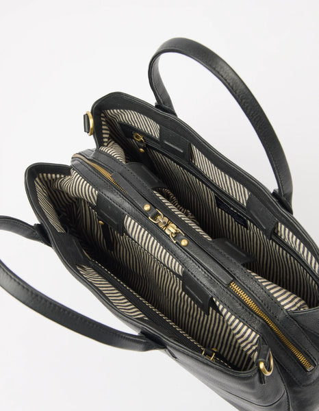 Rita Work Tote: Black
