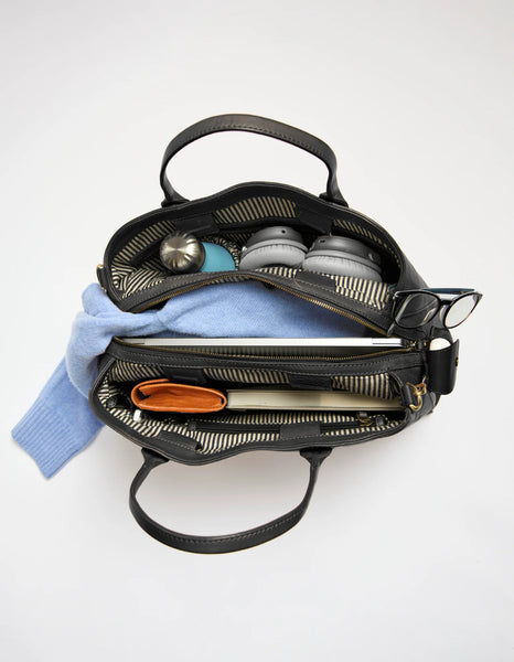Rita Work Tote: Black
