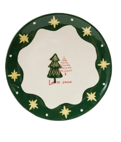 Holiday Sayings Plates