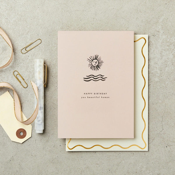 Sun Birthday Card