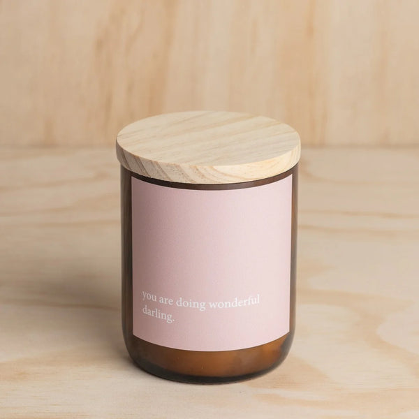 You're Doing Wonderful Candle
