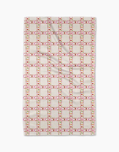 Fruits Plaid Tea Towel