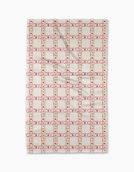 Fruits Plaid Tea Towel