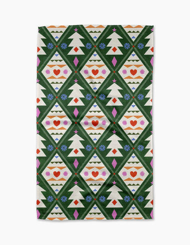 Nordic Christmas Tea Towel