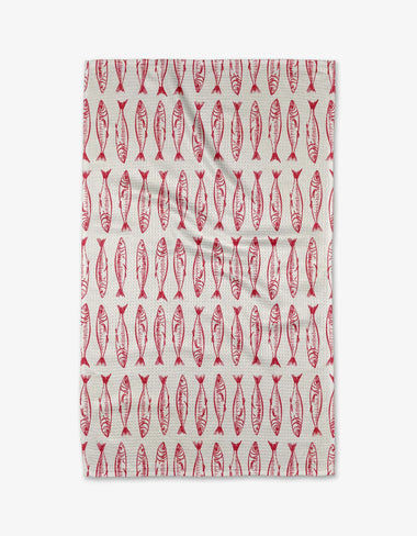 Sardine Stripes Tea Towel
