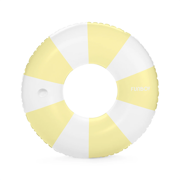 Yellow Stripe Tube Float