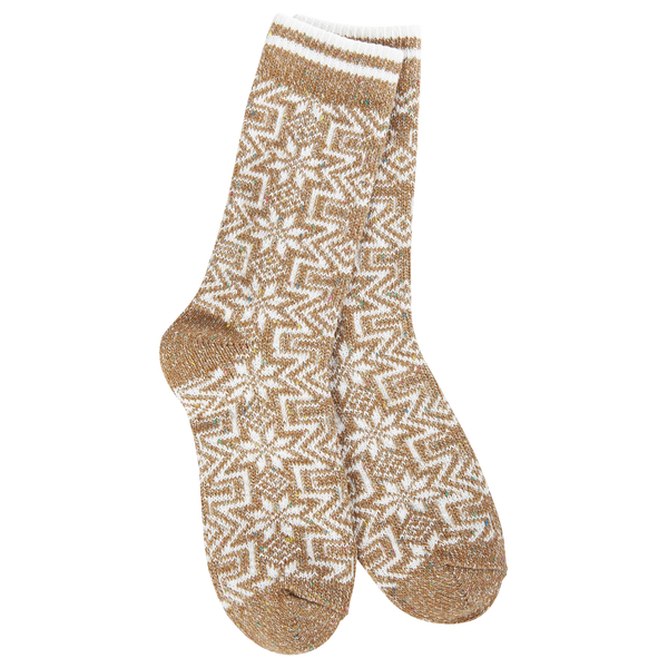Gingerbread Cozy Socks