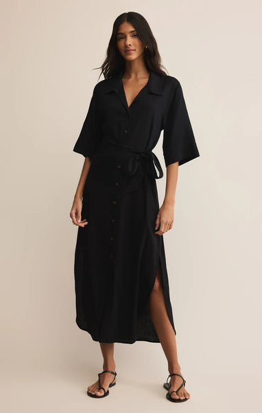 Brise Linen Midi Dress