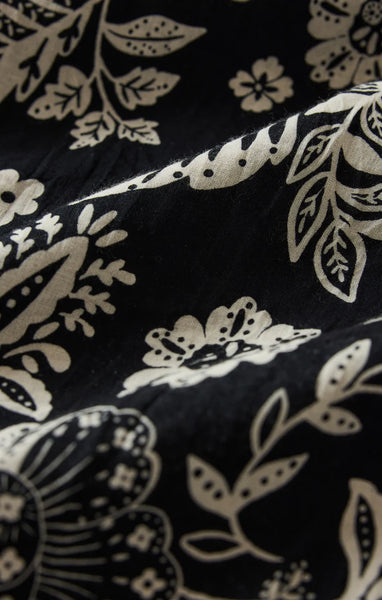 Viento Luz Floral Midi Dress