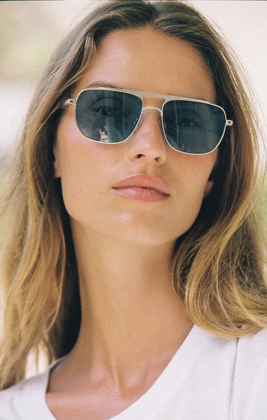 Skyline: Gold-Light Blue