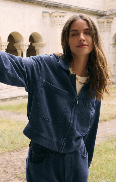 Heritage Knit Denim Jacket