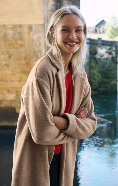 Mason Luxe Coat: Smokey