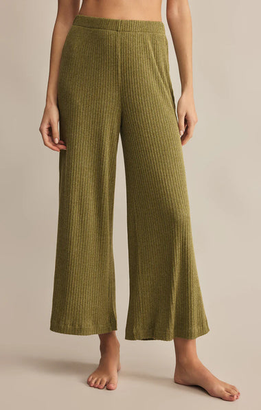 Coastline Rib Pant: Fern