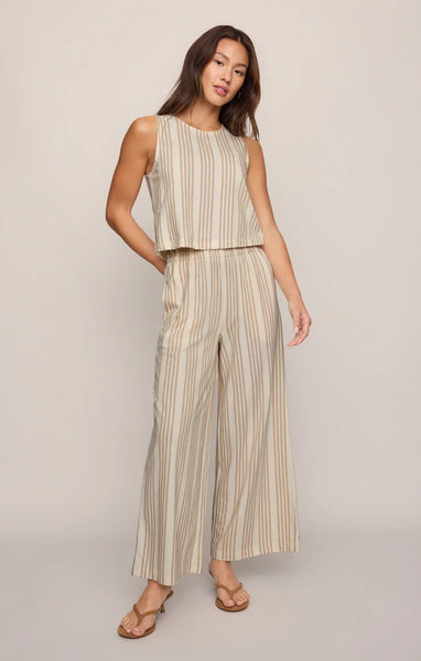 Scout Knit Striped Pant: Cloud