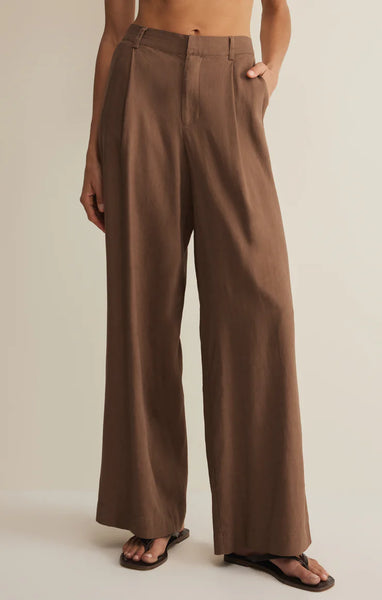 Overlook Linen Pant: Palo Santo