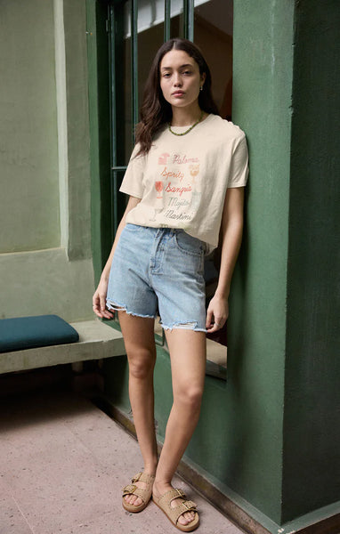 Porter Denim Short: Faded Indigo