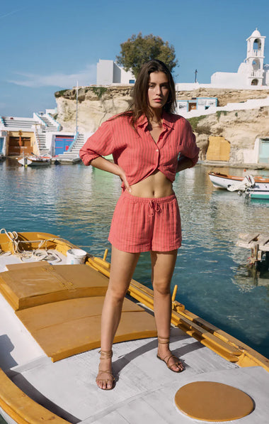 Gelato Perfect Striped Short