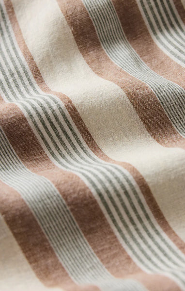 The Perfect Striped Button Up: Island Coconut