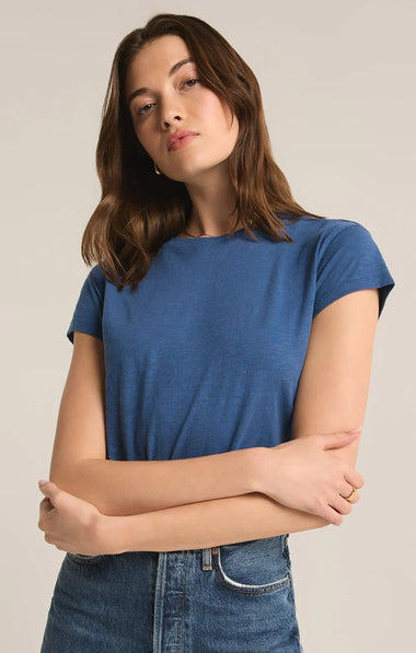 Modern Slub Tee: True Navy