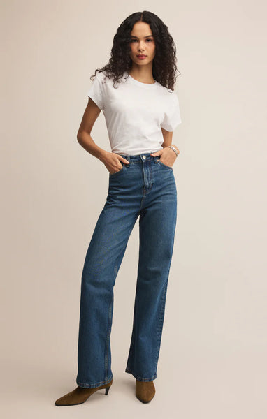 Modern Slub Tee: White