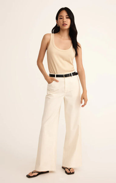 Elin Rib Tank: Panna Cotta