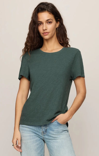 Foundation Slub Tee: Emerald Cove