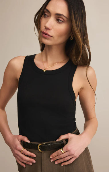 Select Airy Tank: Black