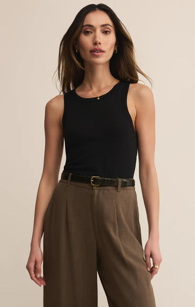 Select Airy Tank: Black