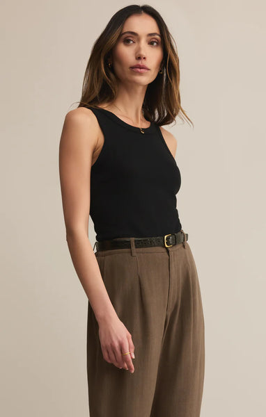 Select Airy Tank: Black