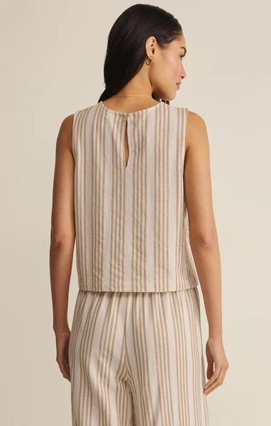 Sloane Knit Top: Cloud