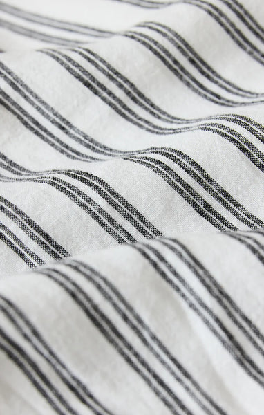 The Perfect Striped Pant: White