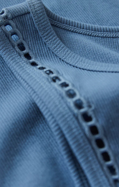 Boa Rib Tank: Lake Blue