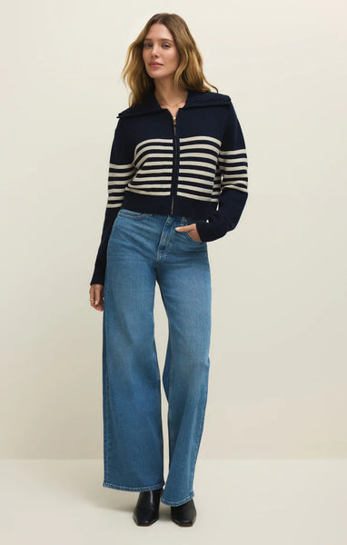 Kovac Cropped Sweater Jacket