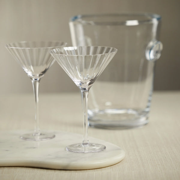 Madeleine Optic Martini Glass